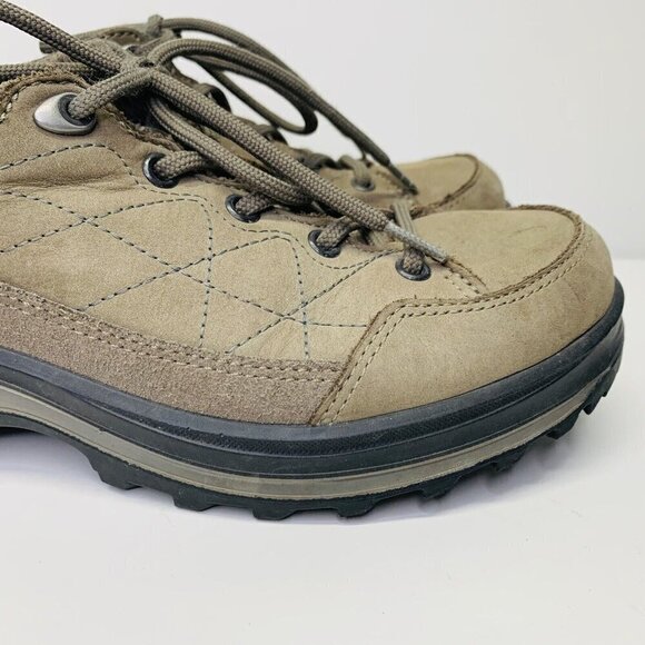 LOWA Renegade III GTX Lo GORETEX Shoes Womens Sz 7.5 Brown Nubuck Hiking Outdoor - Picture 3 of 16